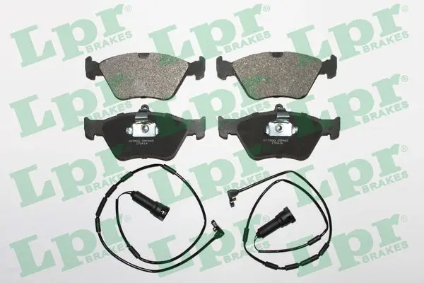 комплект спирачно феродо, дискови спирачки LPR                 