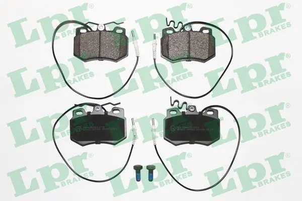 комплект спирачно феродо, дискови спирачки LPR                 