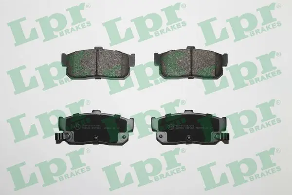 комплект спирачно феродо, дискови спирачки LPR                 