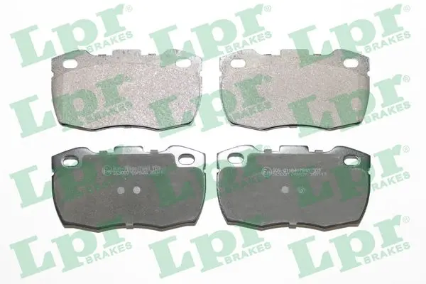 комплект спирачно феродо, дискови спирачки LPR                 