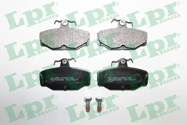 комплект спирачно феродо, дискови спирачки LPR                 