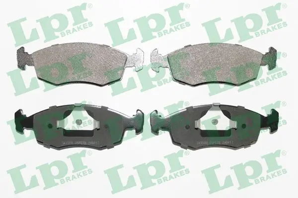 комплект спирачно феродо, дискови спирачки LPR                 
