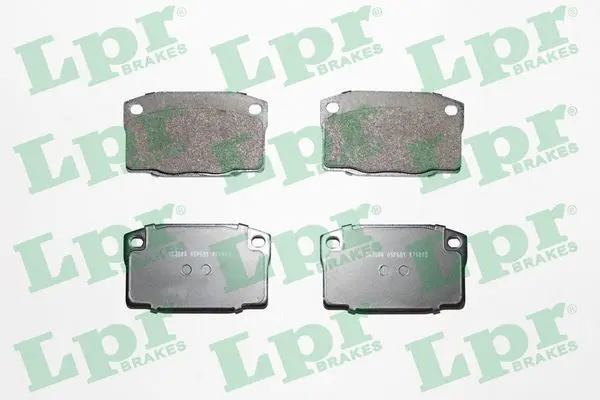 комплект спирачно феродо, дискови спирачки LPR                 