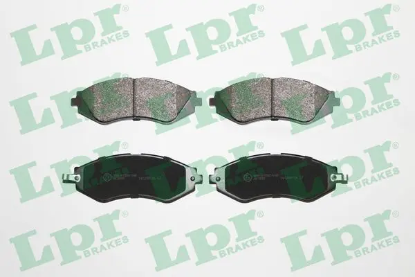 комплект спирачно феродо, дискови спирачки LPR                 