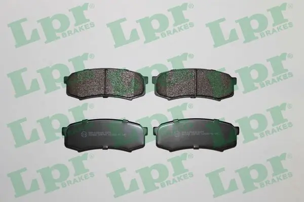 комплект спирачно феродо, дискови спирачки LPR                 