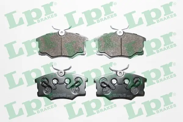 комплект спирачно феродо, дискови спирачки LPR                 