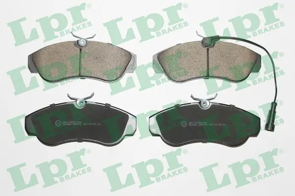 комплект спирачно феродо, дискови спирачки LPR                 