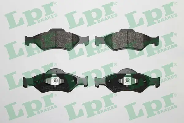 комплект спирачно феродо, дискови спирачки LPR                 