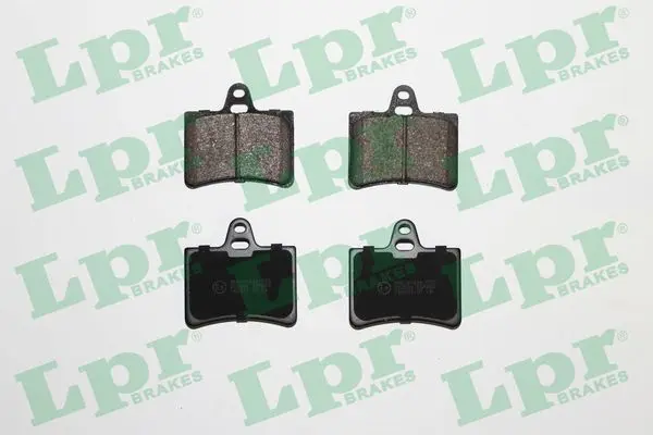 комплект спирачно феродо, дискови спирачки LPR                 