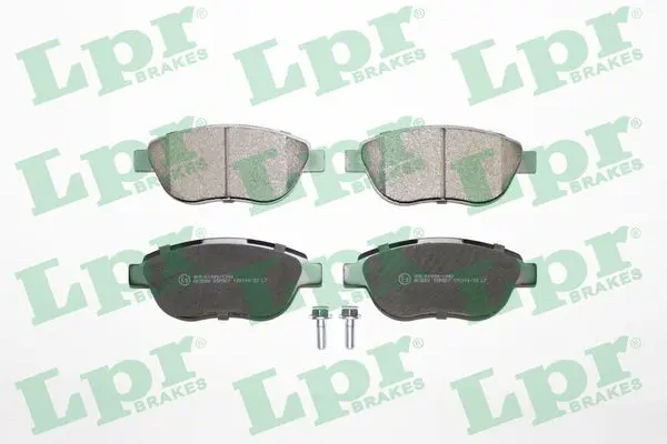 комплект спирачно феродо, дискови спирачки LPR                 