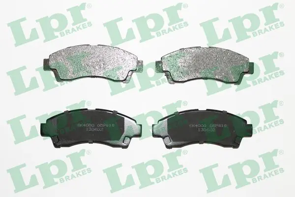 комплект спирачно феродо, дискови спирачки LPR                 