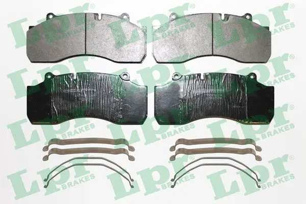комплект спирачно феродо, дискови спирачки LPR                 