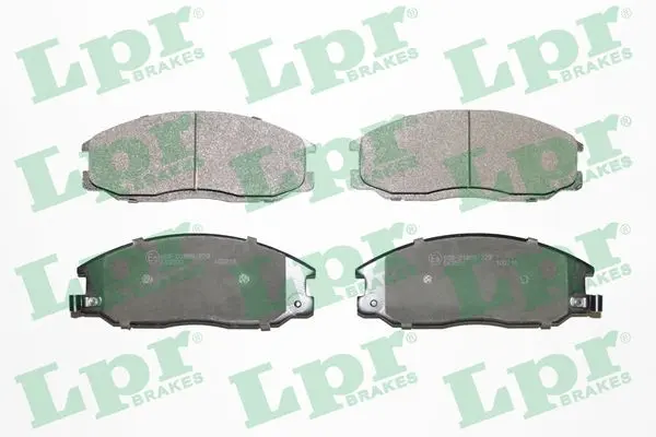 комплект спирачно феродо, дискови спирачки LPR                 