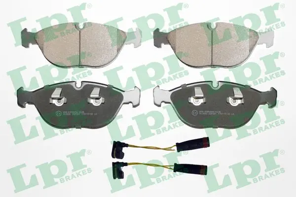 комплект спирачно феродо, дискови спирачки LPR                 