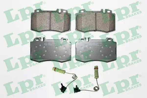комплект спирачно феродо, дискови спирачки LPR                 