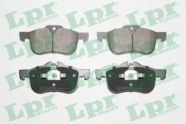 комплект спирачно феродо, дискови спирачки LPR                 