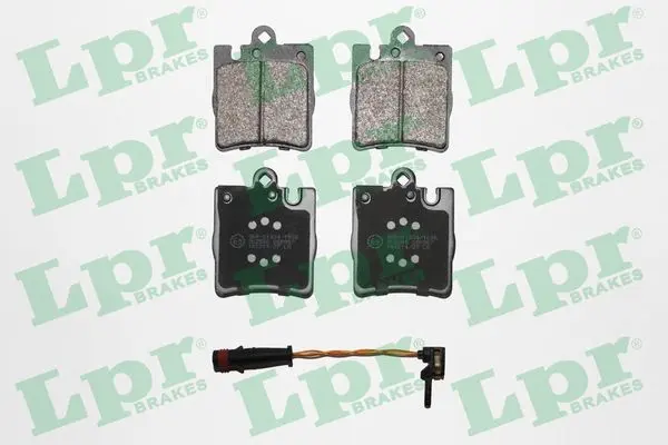 комплект спирачно феродо, дискови спирачки LPR                 