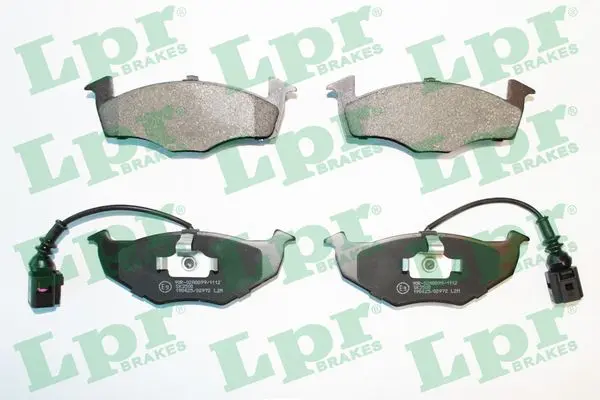 комплект спирачно феродо, дискови спирачки LPR                 