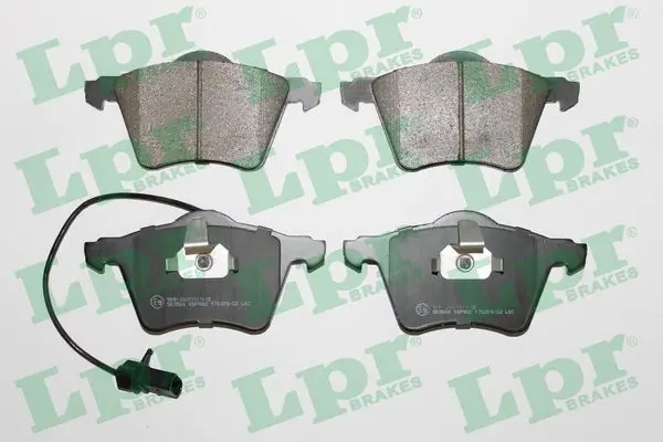 комплект спирачно феродо, дискови спирачки LPR                 