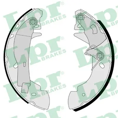 комплект спирачна челюст LPR                 