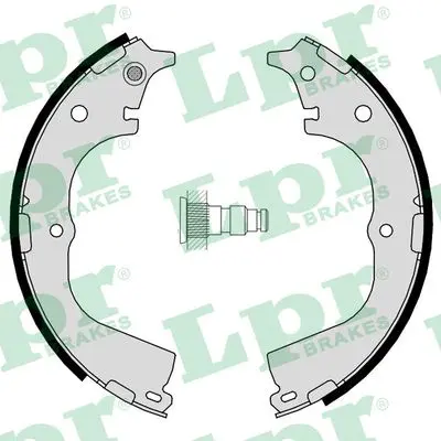 комплект спирачна челюст LPR                 