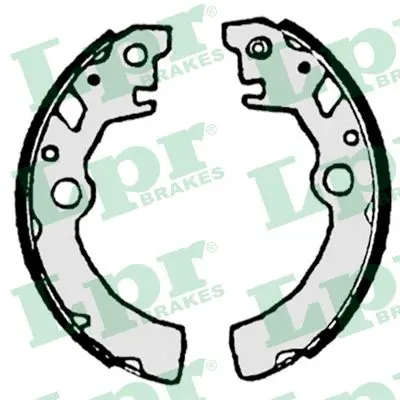 комплект спирачна челюст LPR                 