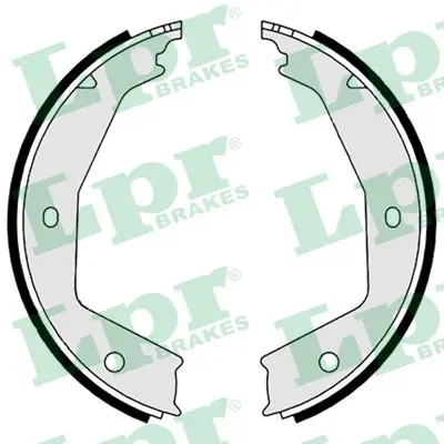 комплект спирачна челюст, ръчна спирачка LPR                 