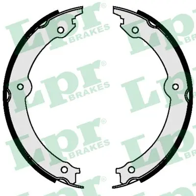 комплект спирачна челюст, ръчна спирачка LPR                 