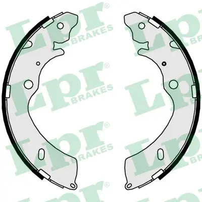 комплект спирачна челюст LPR                 