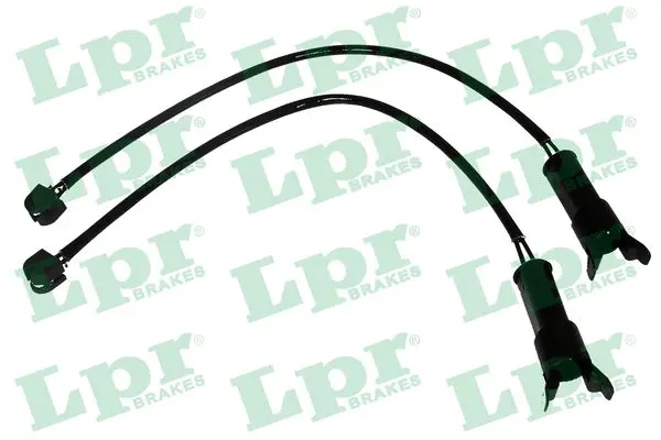 предупредителен контактен сензор, износване на накладките LPR                 