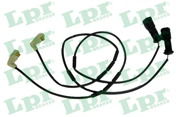 предупредителен контактен сензор, износване на накладките LPR                 