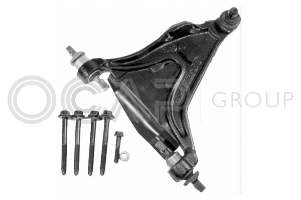 носач, окачване на колелата OCAP                