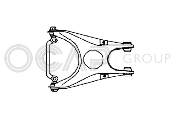 носач, окачване на колелата OCAP                