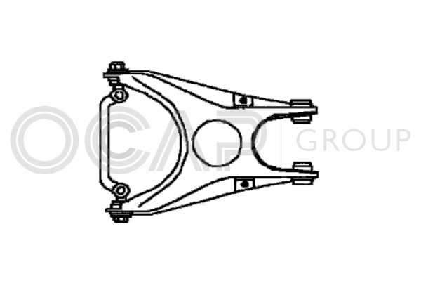 носач, окачване на колелата OCAP                