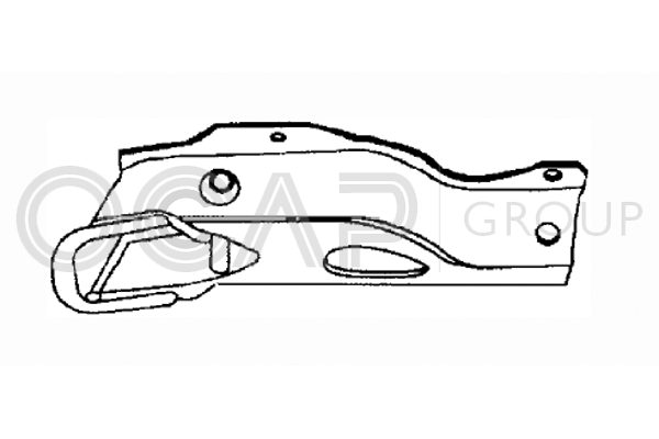 носач, окачване на колелата OCAP                