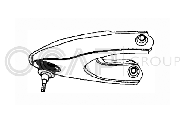 носач, окачване на колелата OCAP                