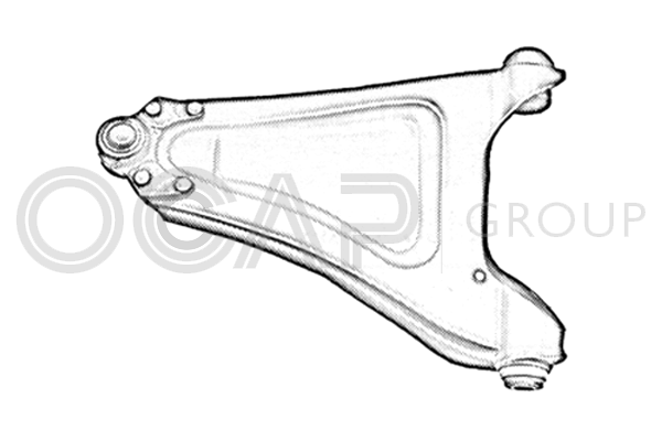 носач, окачване на колелата OCAP                