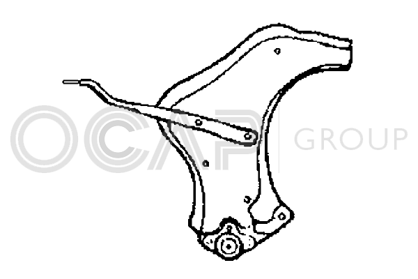 носач, окачване на колелата OCAP                