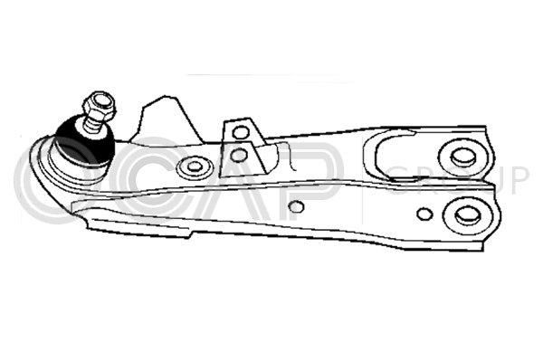 носач, окачване на колелата OCAP                