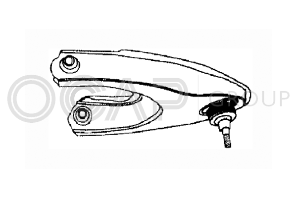 носач, окачване на колелата OCAP                