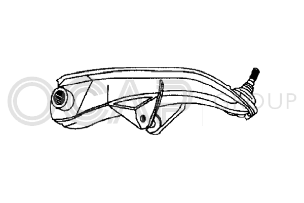 носач, окачване на колелата OCAP                