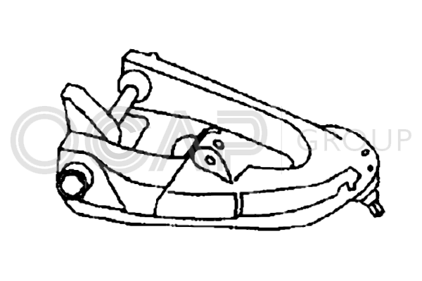 носач, окачване на колелата OCAP                