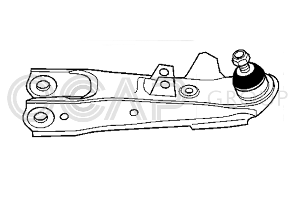 носач, окачване на колелата OCAP                