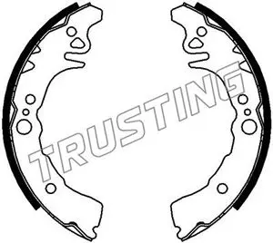 комплект спирачна челюст TRUSTING            