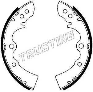 комплект спирачна челюст TRUSTING            