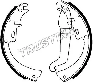 комплект спирачна челюст TRUSTING            
