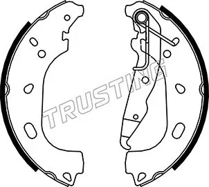 комплект спирачна челюст TRUSTING            