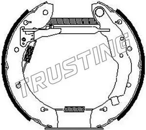 комплект спирачна челюст TRUSTING            