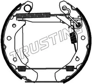 комплект спирачна челюст TRUSTING            
