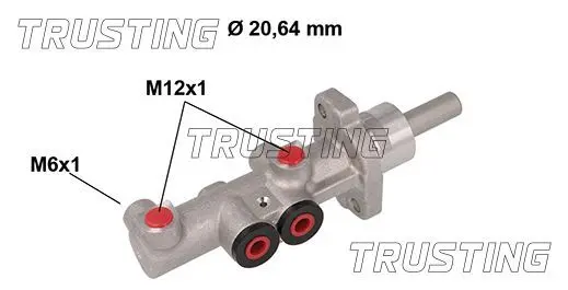 Спирачна помпа TRUSTING            